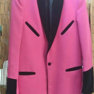 Rockabilly drape coat jacket